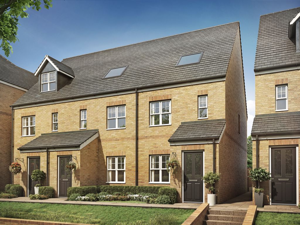 New home, 3 bed terraced house for sale in Meridian Place, Ware Road