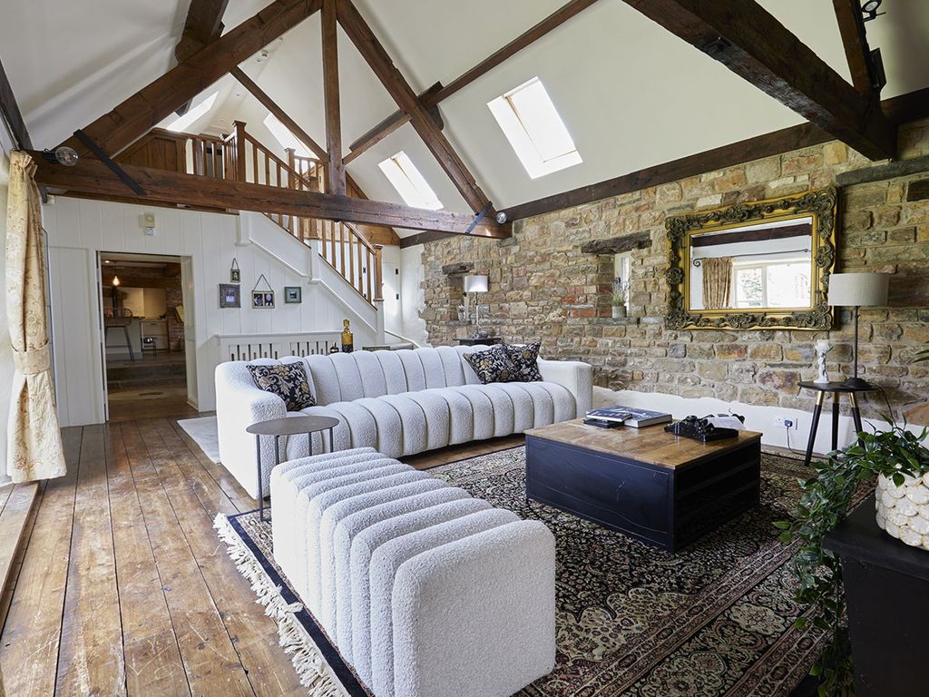 6 bed link detached house for sale in Castle Farm, Thorpe Salvin