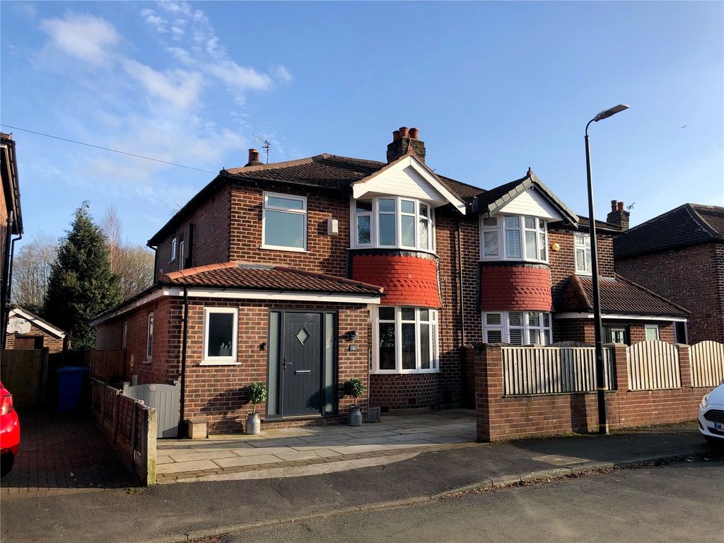 3 bed semidetached house for sale in Balmoral Drive, Timperley
