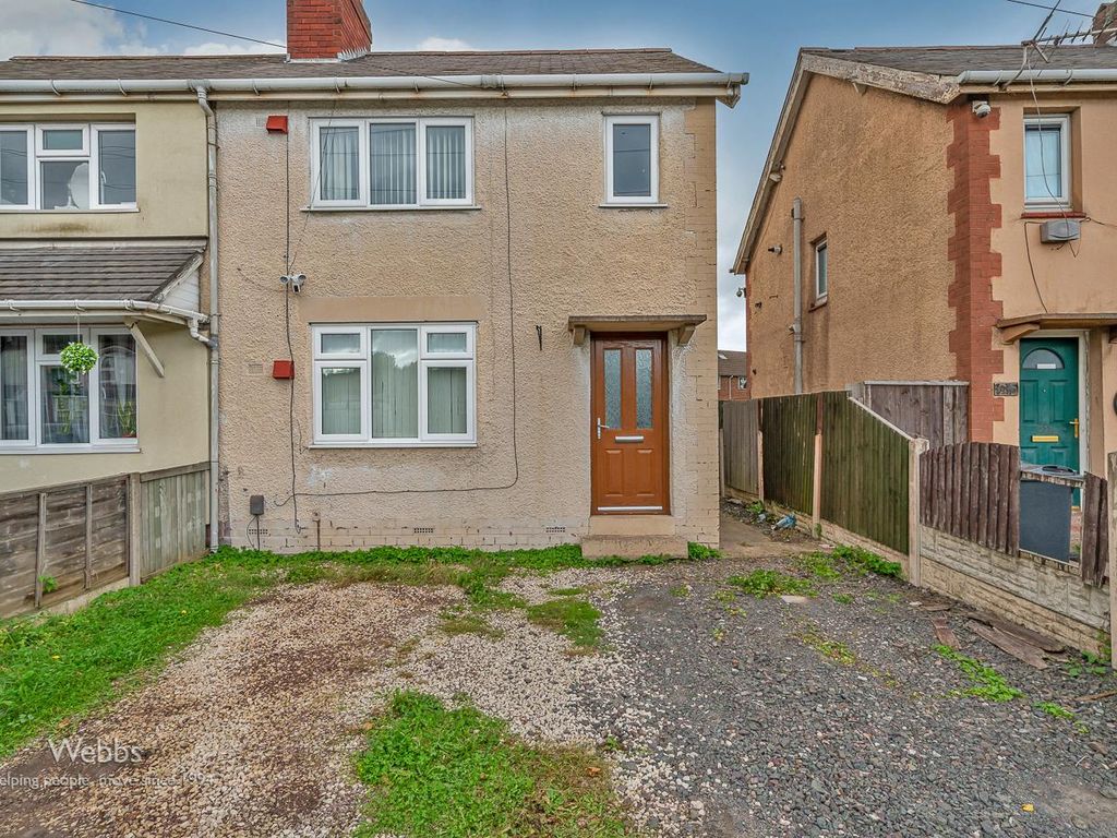 3 bed semidetached house for sale in Lichfield Road, Willenhall WV12