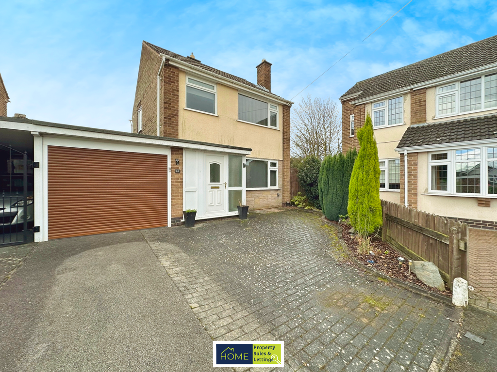 3 bed detached house for sale in Sharpley Avenue, Coalville