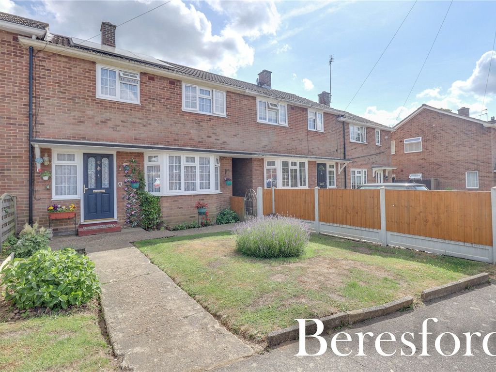 3 bed terraced house for sale in Boundary Drive, Hutton CM13, £385,000