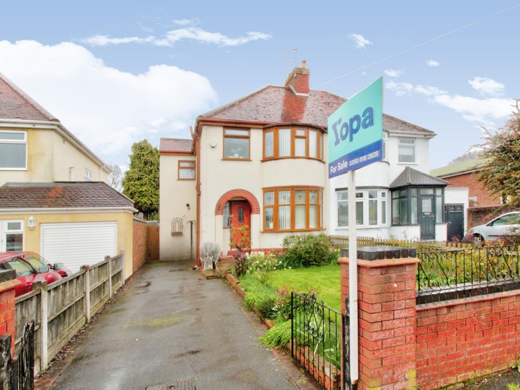 3 bed semidetached house for sale in Blackhalve Lane, Wednesfield