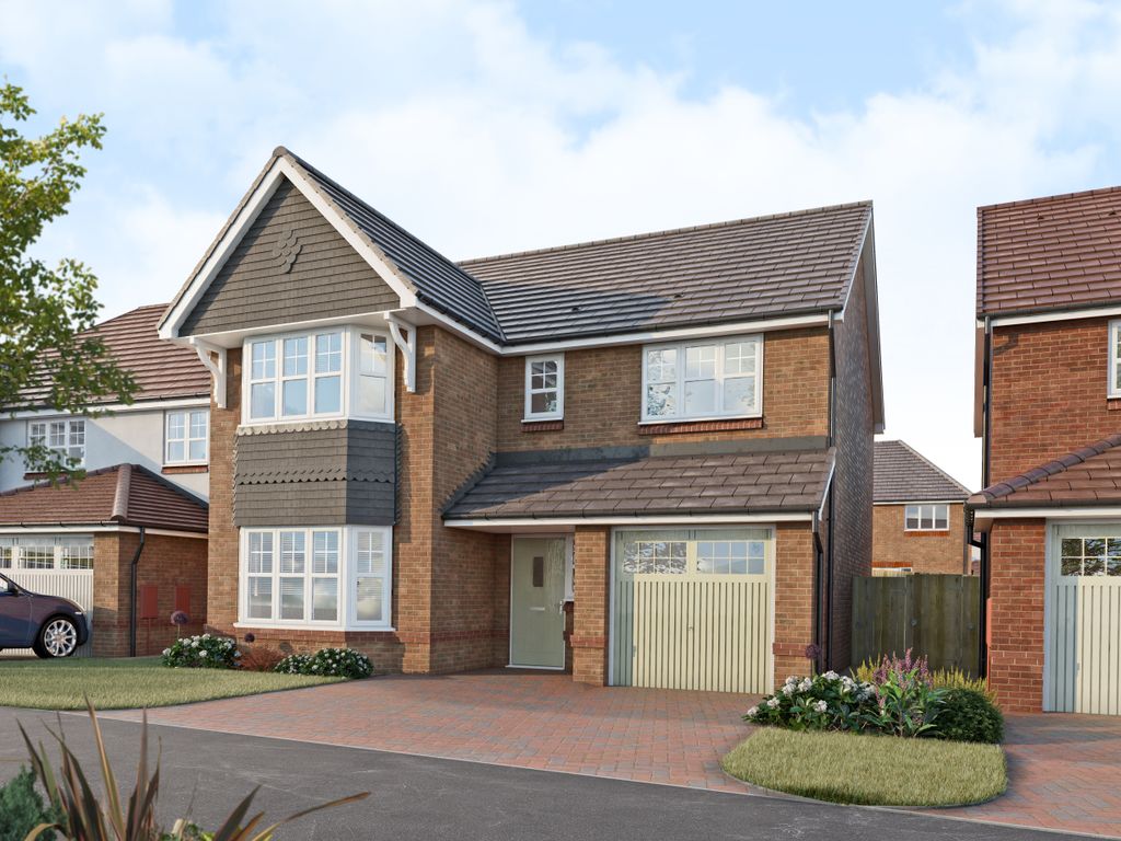 New home, 4 bed detached house for sale in Upper Denbigh Road, St Asaph