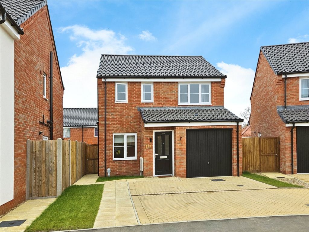 3 bed detached house for sale in Granger Crescent, Wymondham, Norfolk