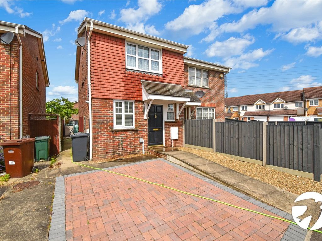 2 bed semidetached house for sale in Sharp Way, Dartford, Kent DA1, £
