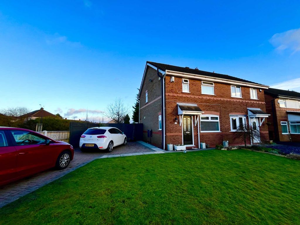 2 bed semidetached house for sale in Grantham Crescent, St Helens WA11