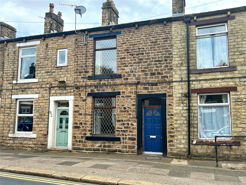 2 bed terraced house for sale in Stockport Road, Mossley OL5, £175,000