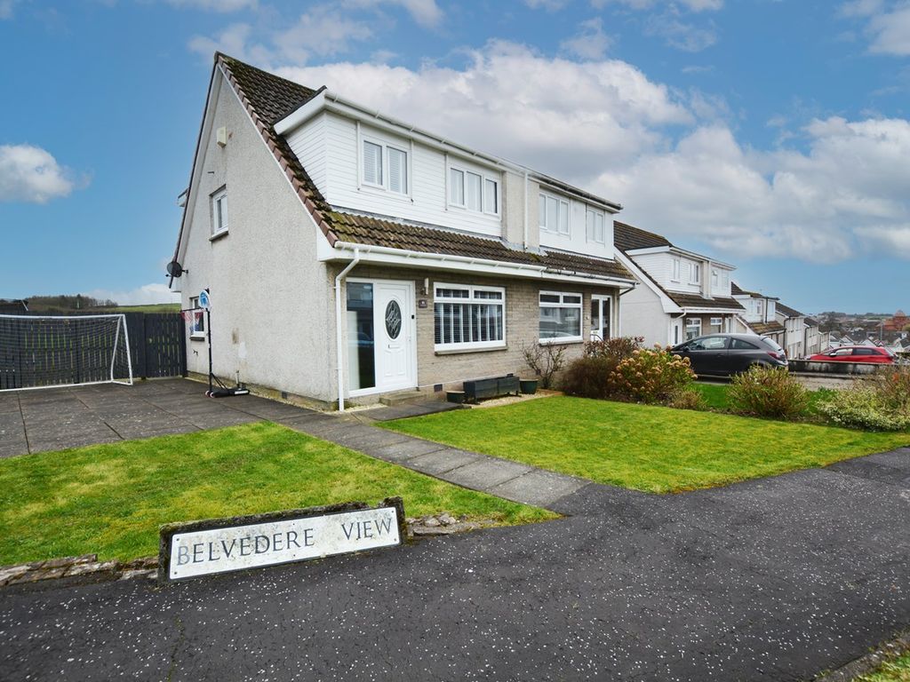 3 bed semidetached house for sale in Belvedere View, Galston KA4, £