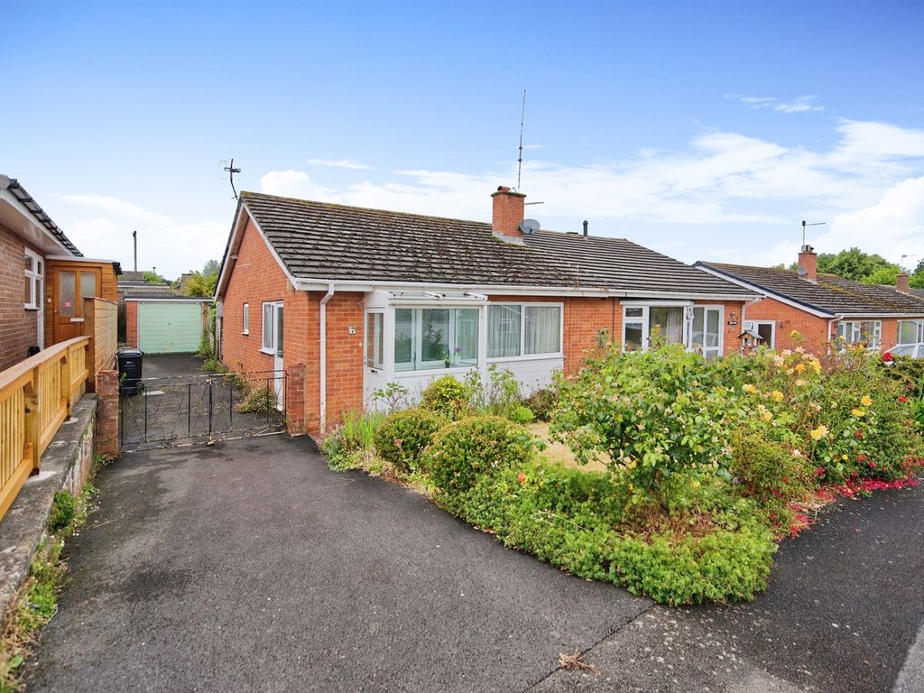 2 bed semidetached bungalow for sale in Dunster Close, Minehead TA24