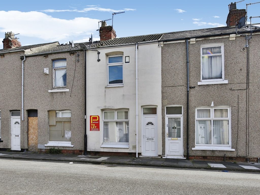 2 bed terraced house for sale in Eton Street, Hartlepool TS25, £55,000
