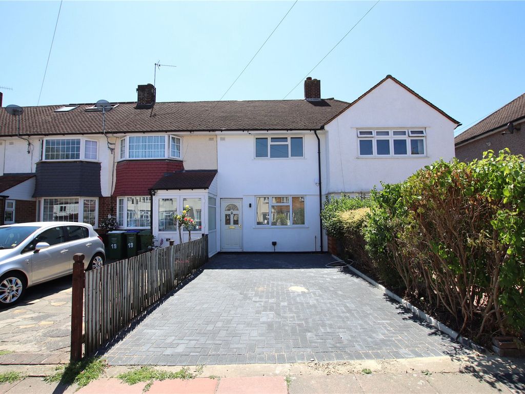 2 bed terraced house for sale in Holbeach Gardens, Sidcup, Kent DA15