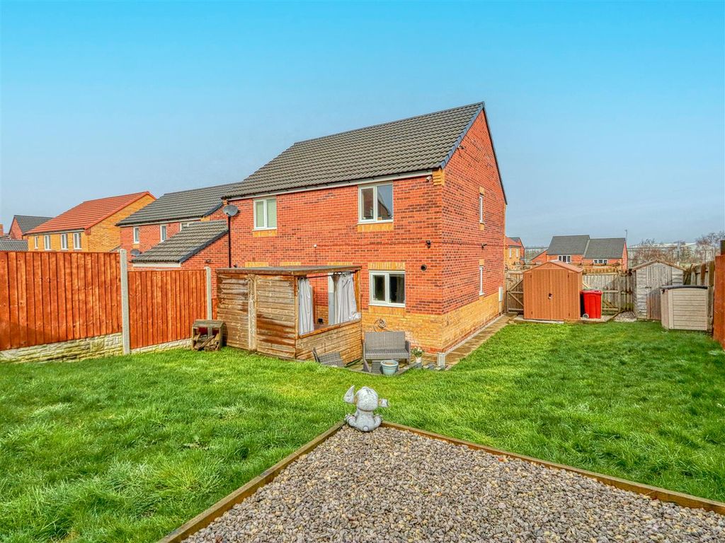 2 bed semidetached house for sale in Masefield Place, Holmewood