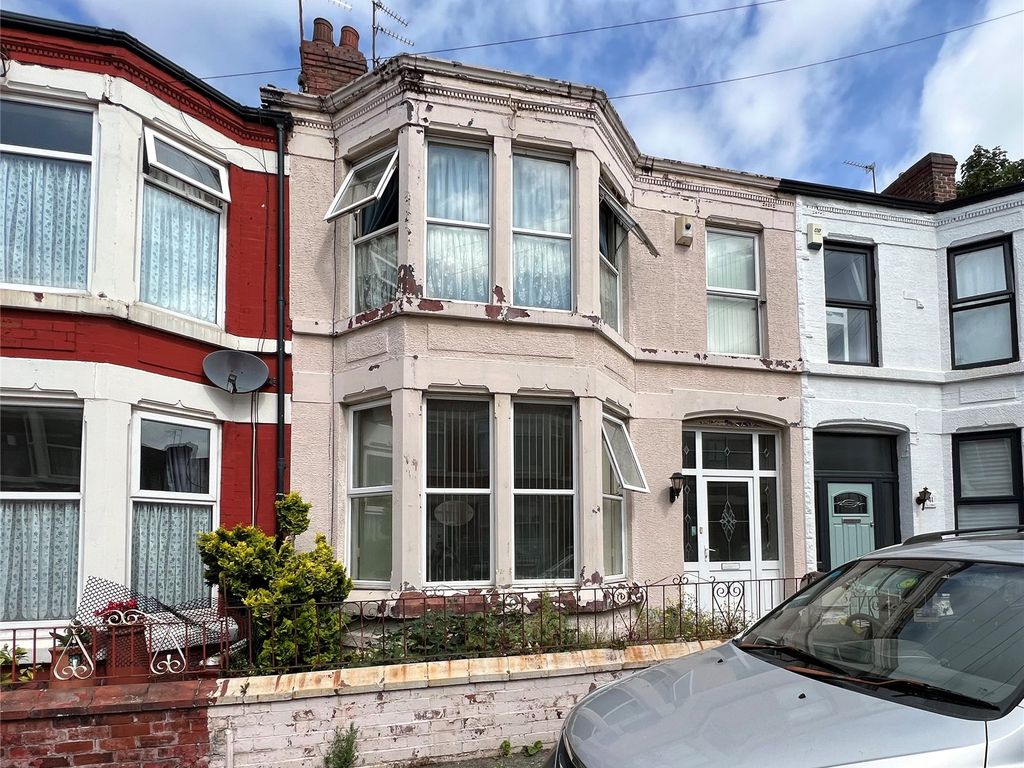 4 bed terraced house for sale in Guernsey Road, Liverpool, Merseyside
