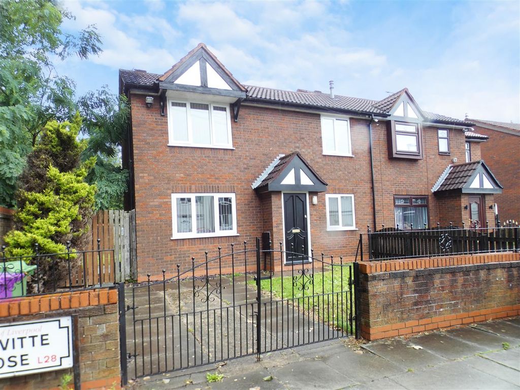 3 bed semidetached house for sale in Nevitte Close, Stockbridge