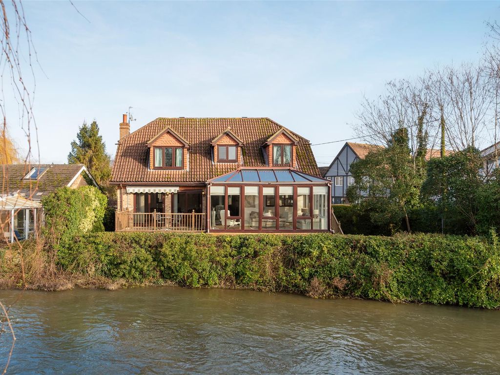 4 bed detached house for sale in Ham Island, Old Windsor, Windsor SL4