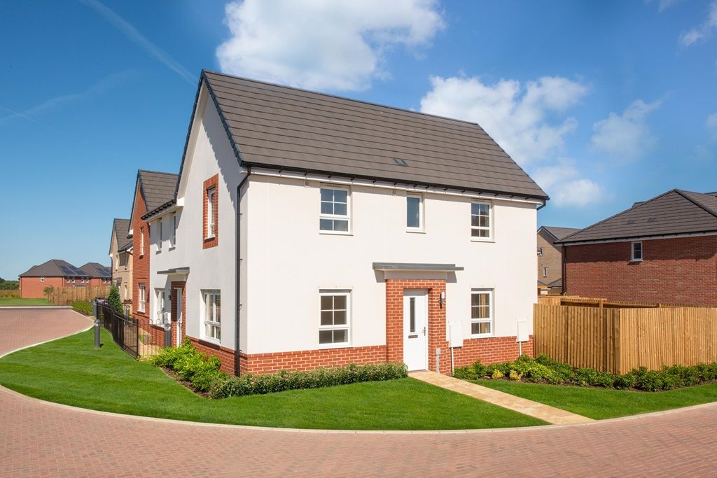 New home, 3 bed detached house for sale in "Moresby" at Salhouse Road, Rackheath, Norwich NR13