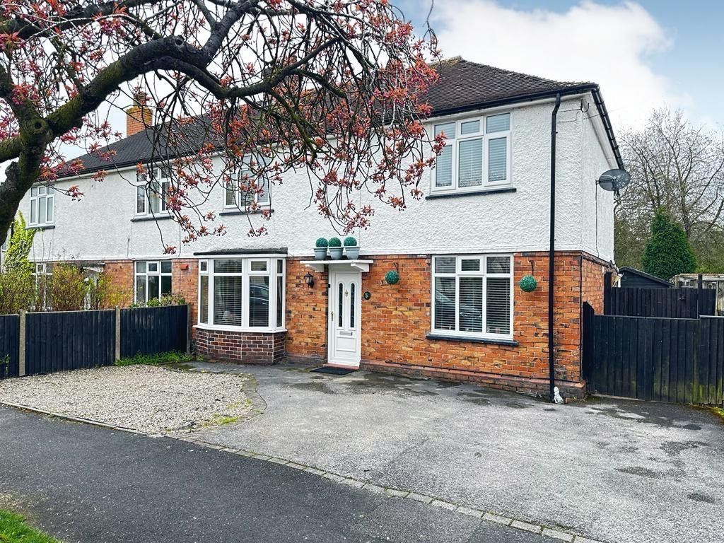 3 bed semidetached house for sale in Whitfield Avenue, Newcastle