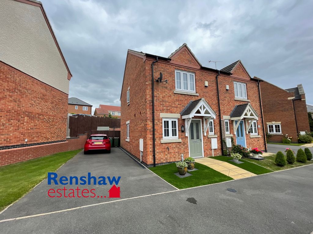 2 bed semi-detached house for sale in smalley manor drive, smalley, derbyshire de7