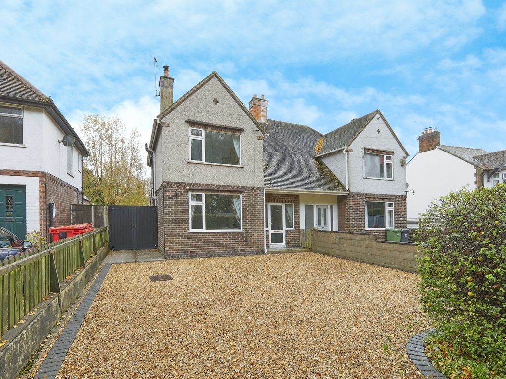 3 bed semidetached house for sale in Crich Lane, Belper DE56, £270,000