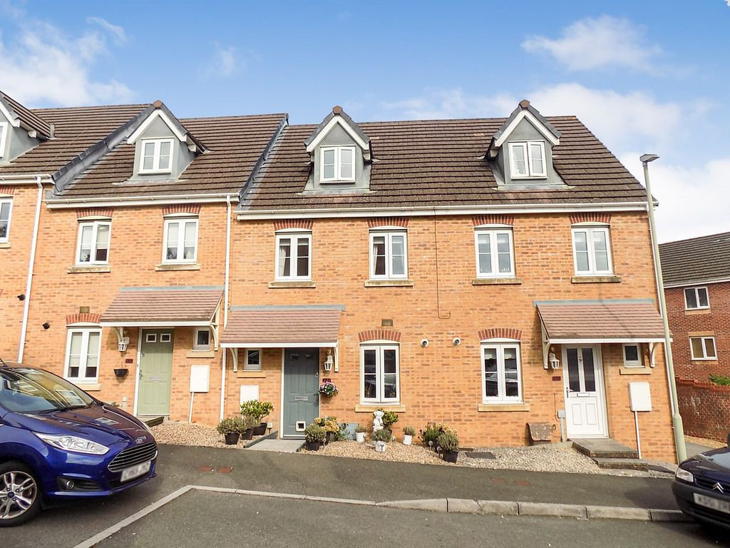 3 bed terraced house for sale in Longacres, Brackla, Bridgend. CF31