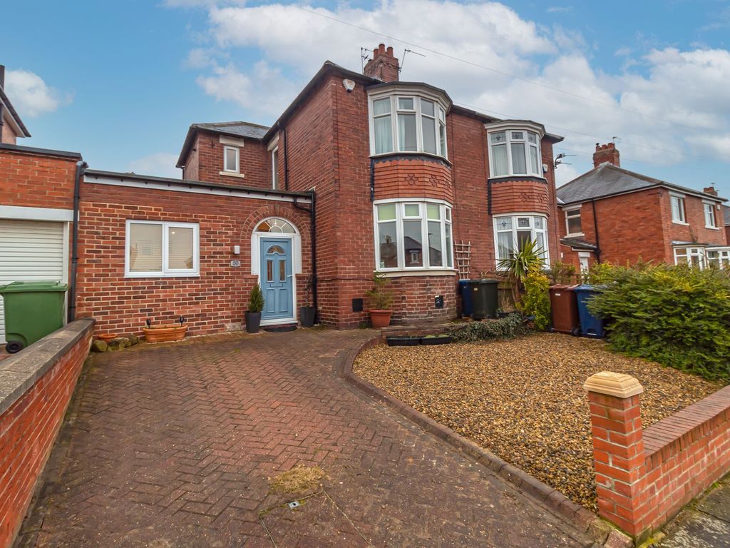3 bed semidetached house for sale in Bexley Avenue, Newcastle Upon