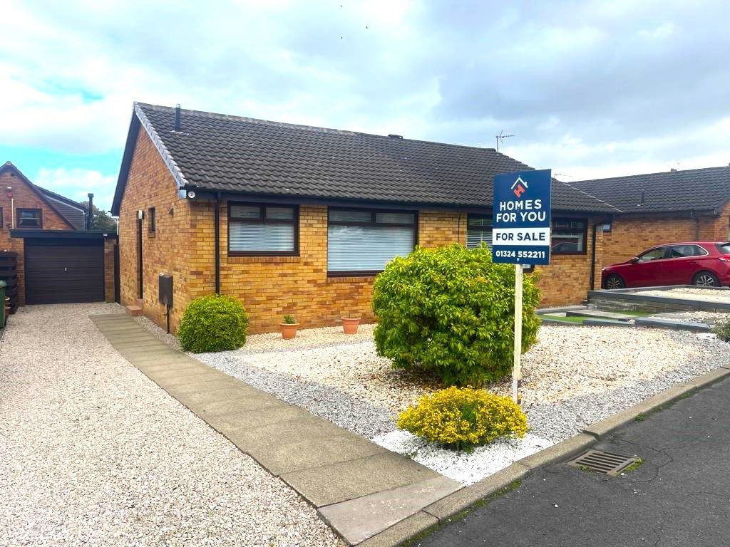 2 bed semidetached bungalow for sale in Rannoch Place, Stenhousemuir