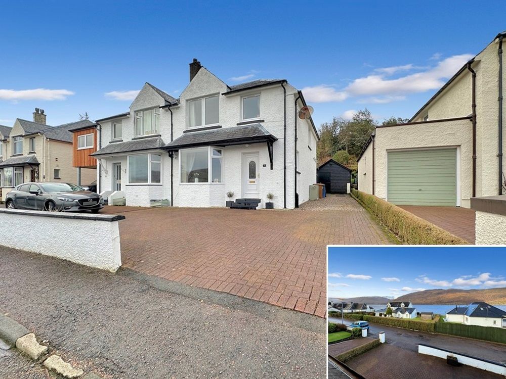 3 bed semidetached house for sale in Seafield Gardens, Fort William