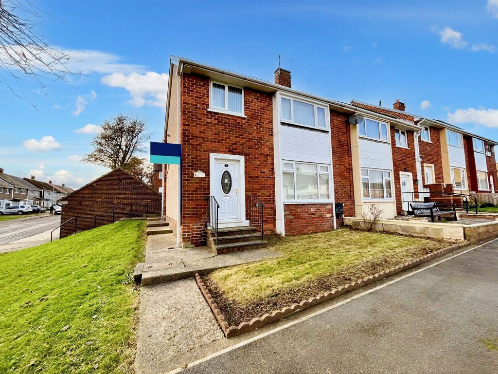 3 bed terraced house for sale in Delavale Close, Peterlee SR8, £69,950