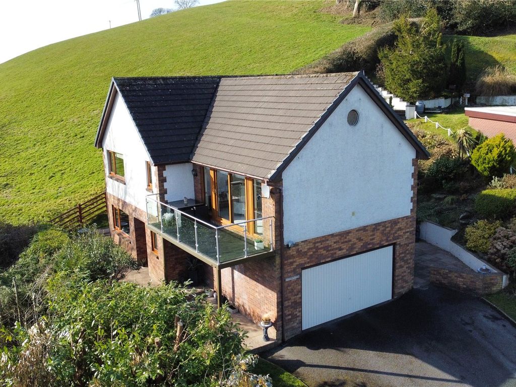 4 bed detached house for sale in Cwm Ystrad Park, Johnstown, Carmarthen