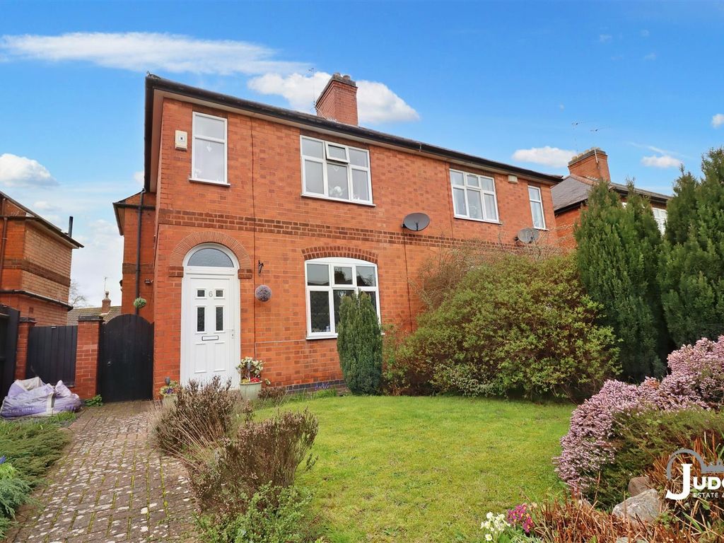 2 bed semidetached house for sale in Station Road, Glenfield