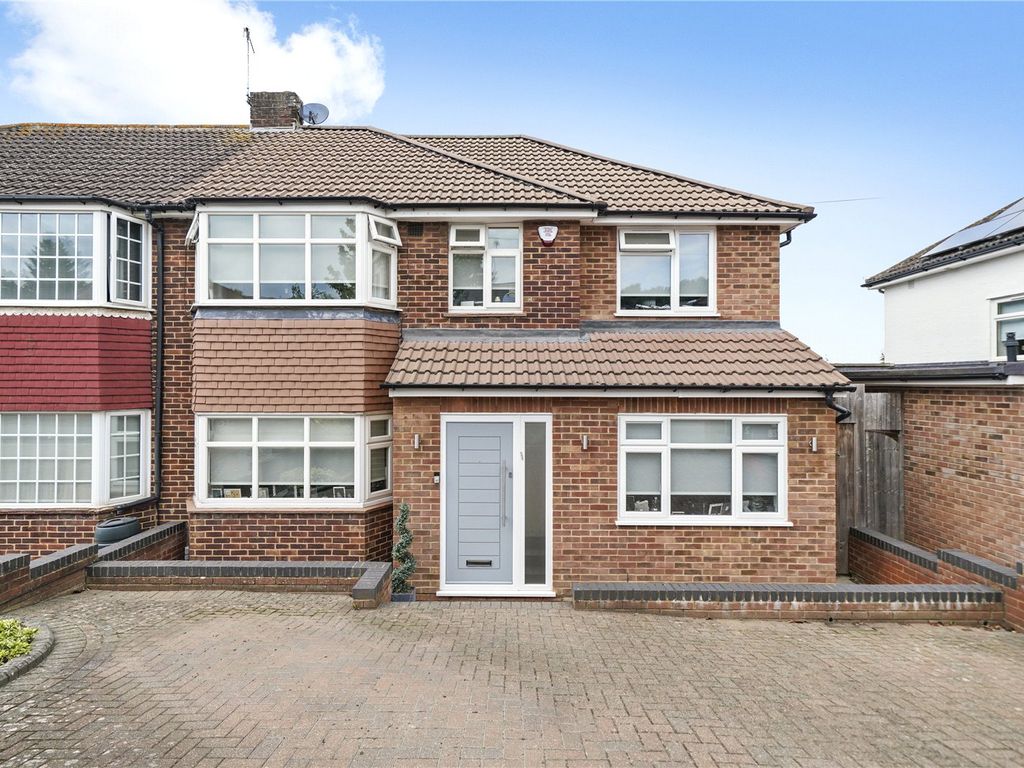 4 bed semidetached house for sale in Lullington Garth, Borehamwood WD6