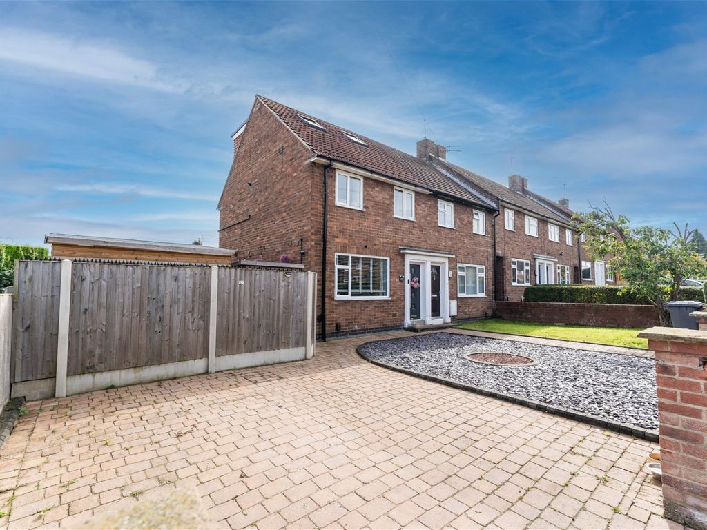 3 bed end terrace house for sale in Bramham Road, York YO26, £285,000