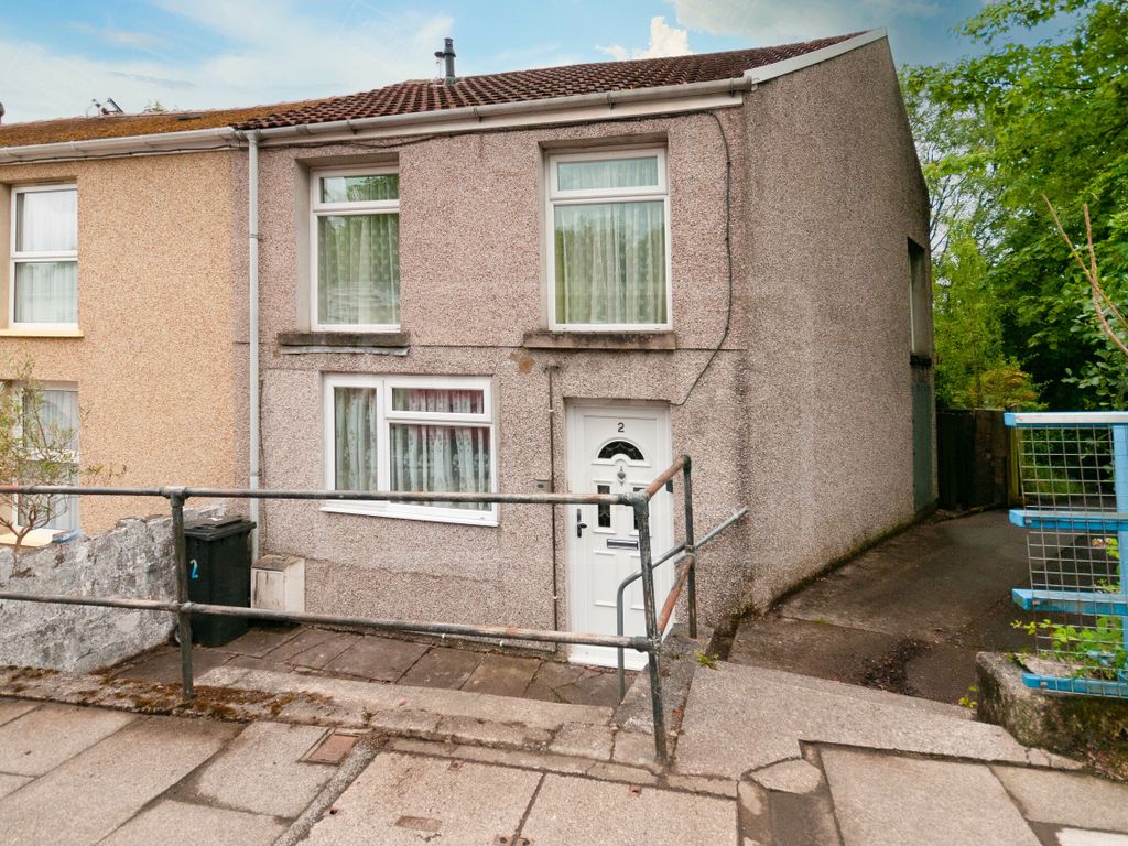 2 bed end terrace house for sale in Gurnos Road, Ystalyfera, Swansea, West SA9, £