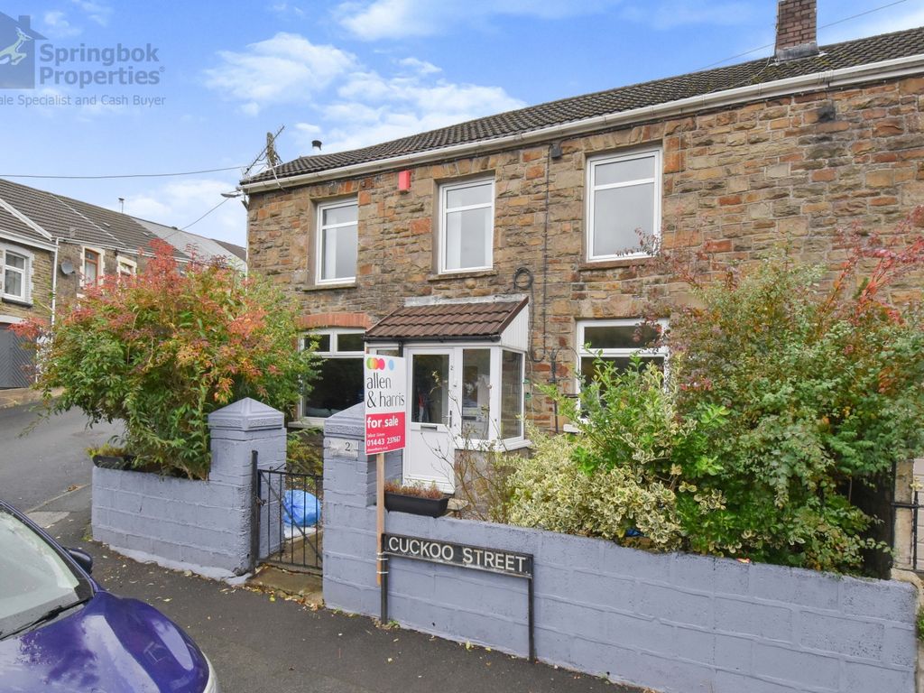 3 bed terraced house for sale in Cuckoo St, Bridgend, Bridgend, Mid
