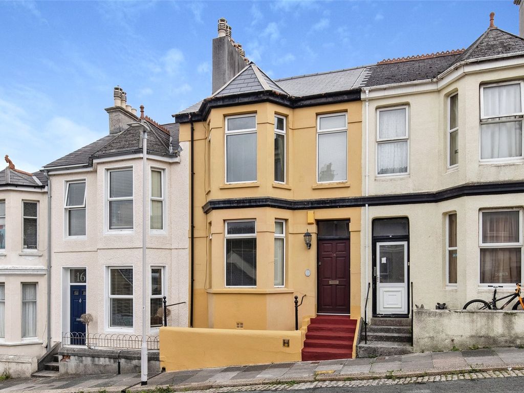 2 bed terraced house for sale in Clayton Road, Plymouth, Devon PL4, £