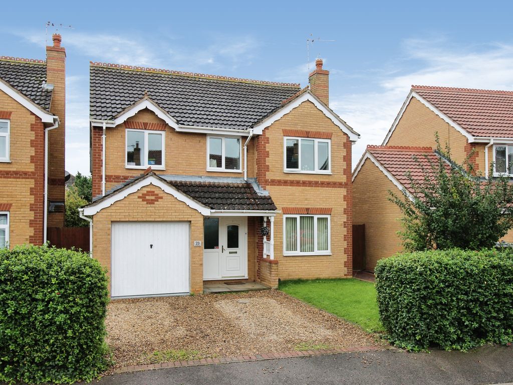 4 bed detached house for sale in Stokes Drive, Sleaford NG34, £280,000