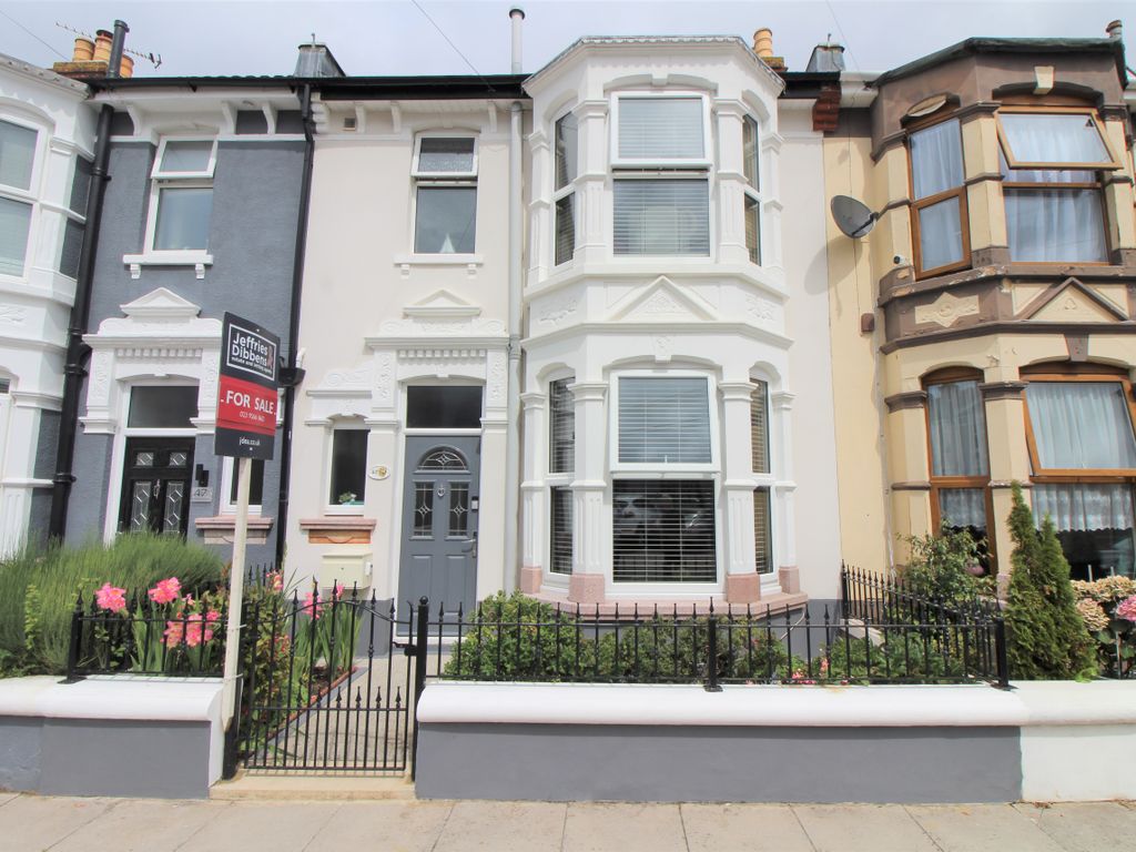 3 bed terraced house for sale in St. Chads Avenue, Portsmouth PO2, £
