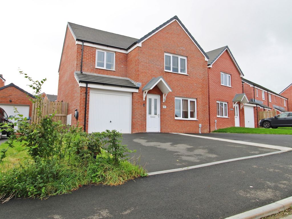 4 bed detached house for sale in Erw Ddol, Llanilid, Llanharan. CF72, £