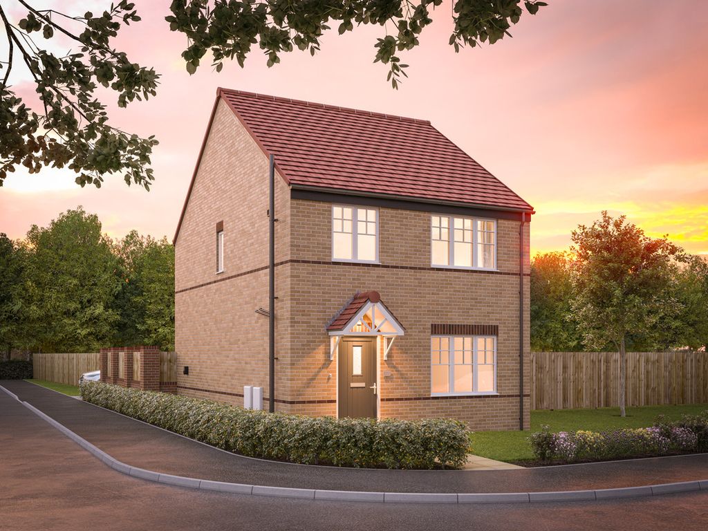 New home, 3 bed detached house for sale in "The Cadeby" at Harden Road