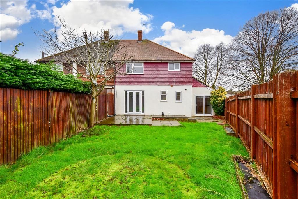 3 bed semidetached house for sale in Hampshire Drive, Shepway, Maidstone, Kent ME15, £375,000
