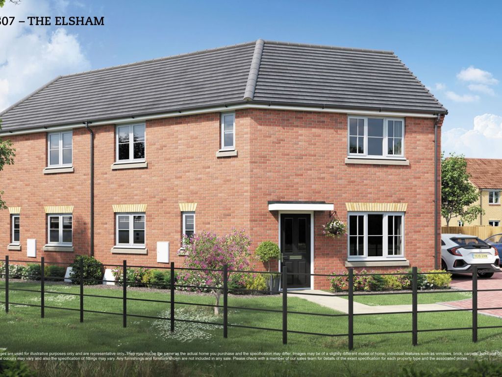 New home, 3 bed semidetached house for sale in Harrier Way, Market Deeping PE6 Zoopla