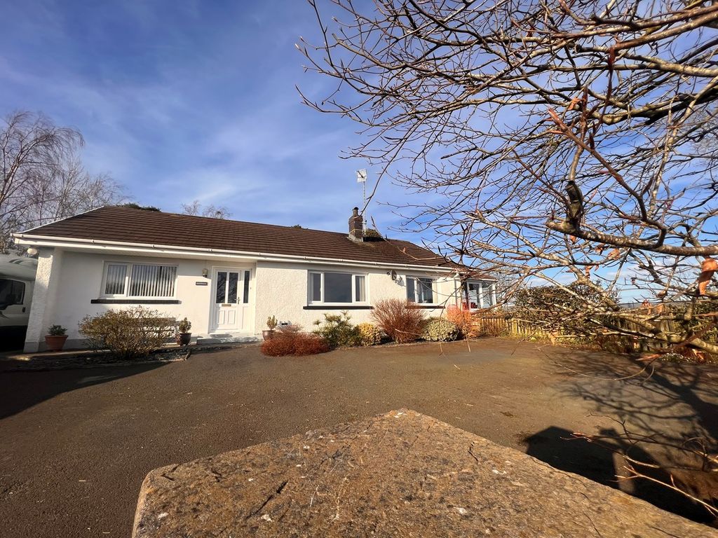 3 bed detached bungalow for sale in Brongest, Newcastle Emlyn SA38, £