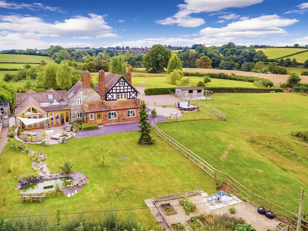 6 bed equestrian property for sale in Neen Savage, Cleobury Mortimer