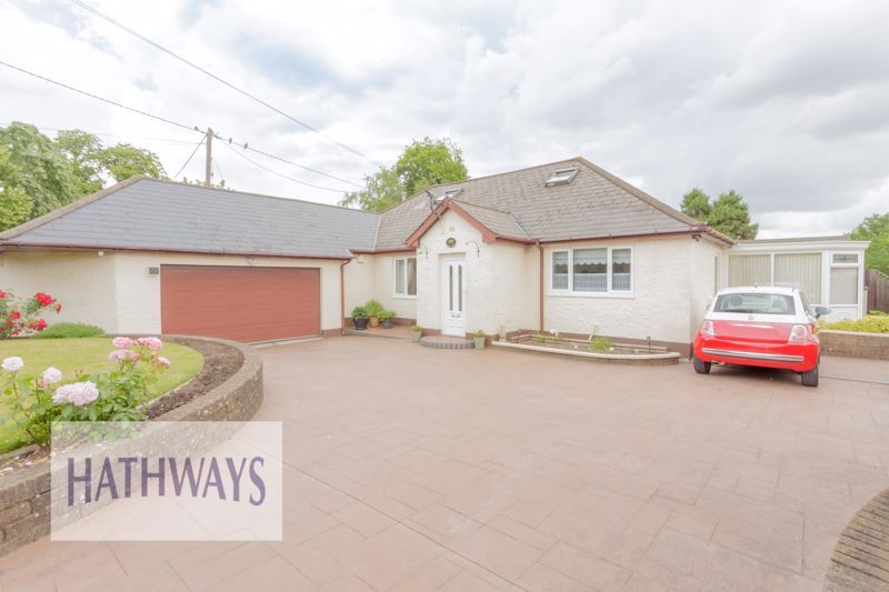 3 bed detached bungalow for sale in Grove Park, Pontnewydd, Cwmbran