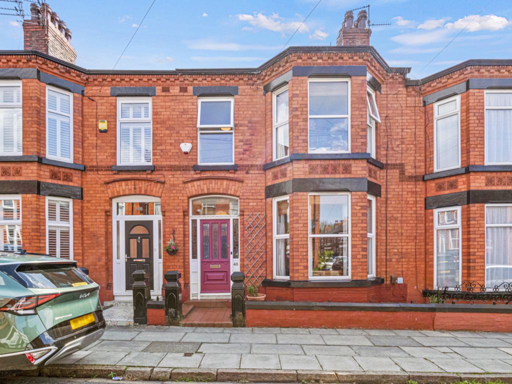 3 bed terraced house for sale in Plattsville Road, Liverpool L18, £