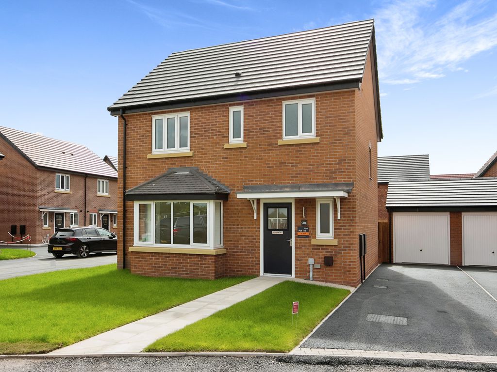 New home, 3 bed detached house for sale in Wolverton Avenue, Wirral