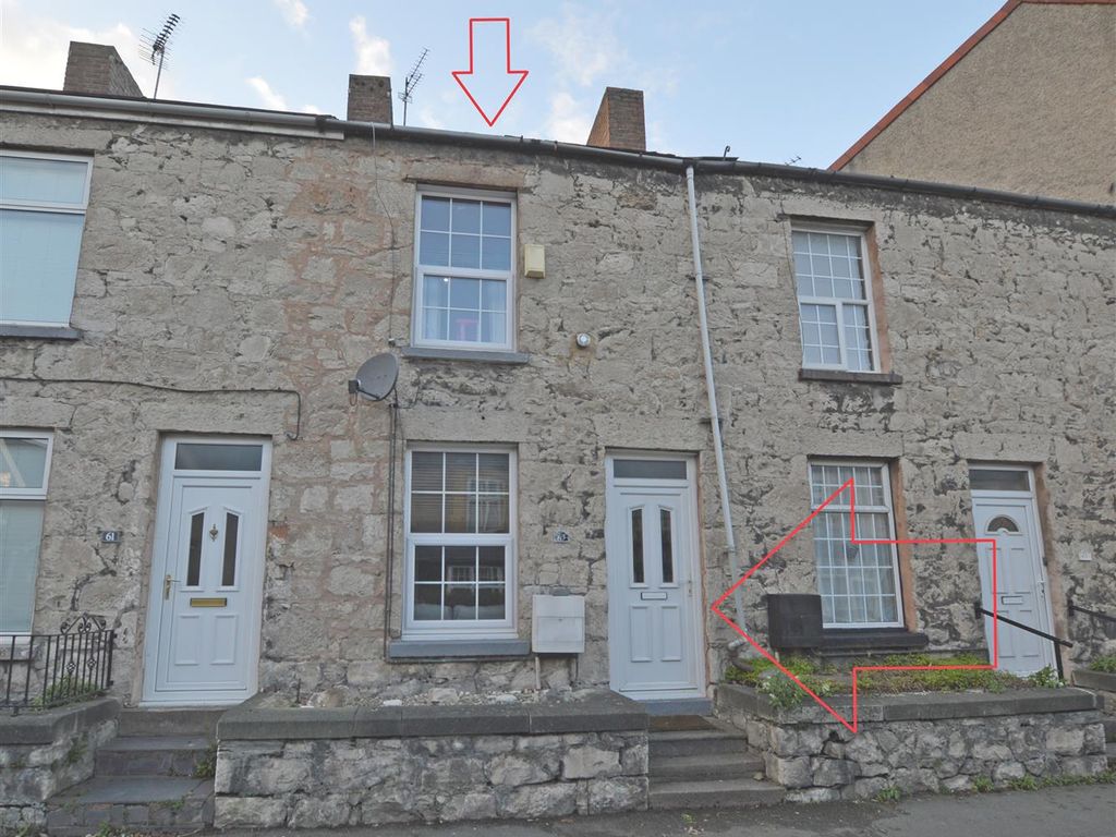 2 bed terraced house for sale in Water Street, Abergele, Conwy LL22, £