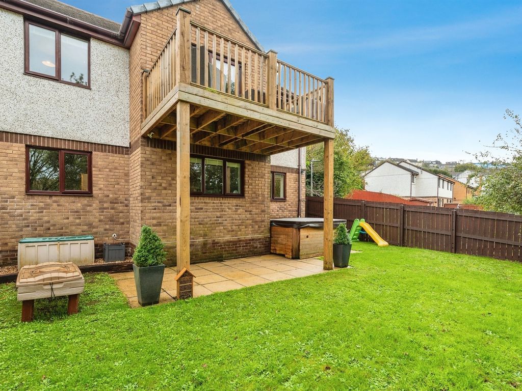 4 bed semidetached house for sale in The Brook, Saltash PL12, £325,000