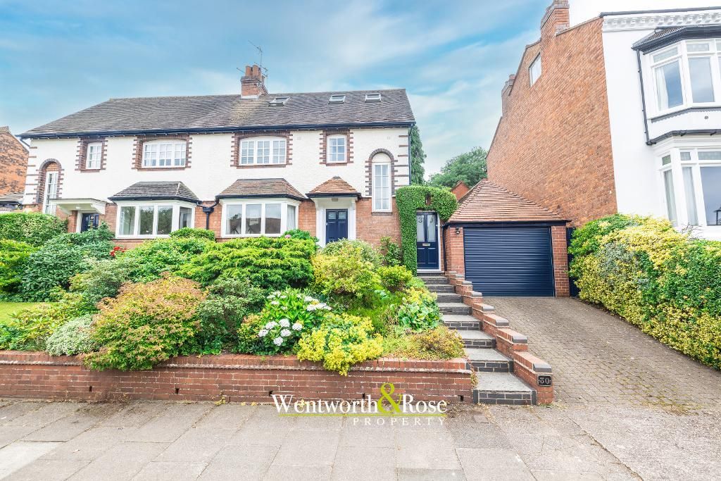 3 bed semidetached house for sale in Kingscote Road, Edgbaston
